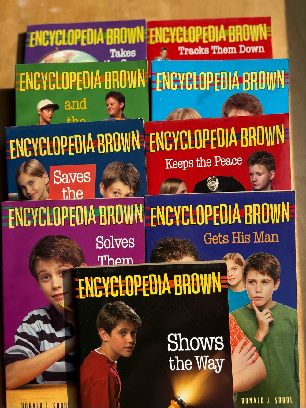 Encyclopedia Brown book bundle